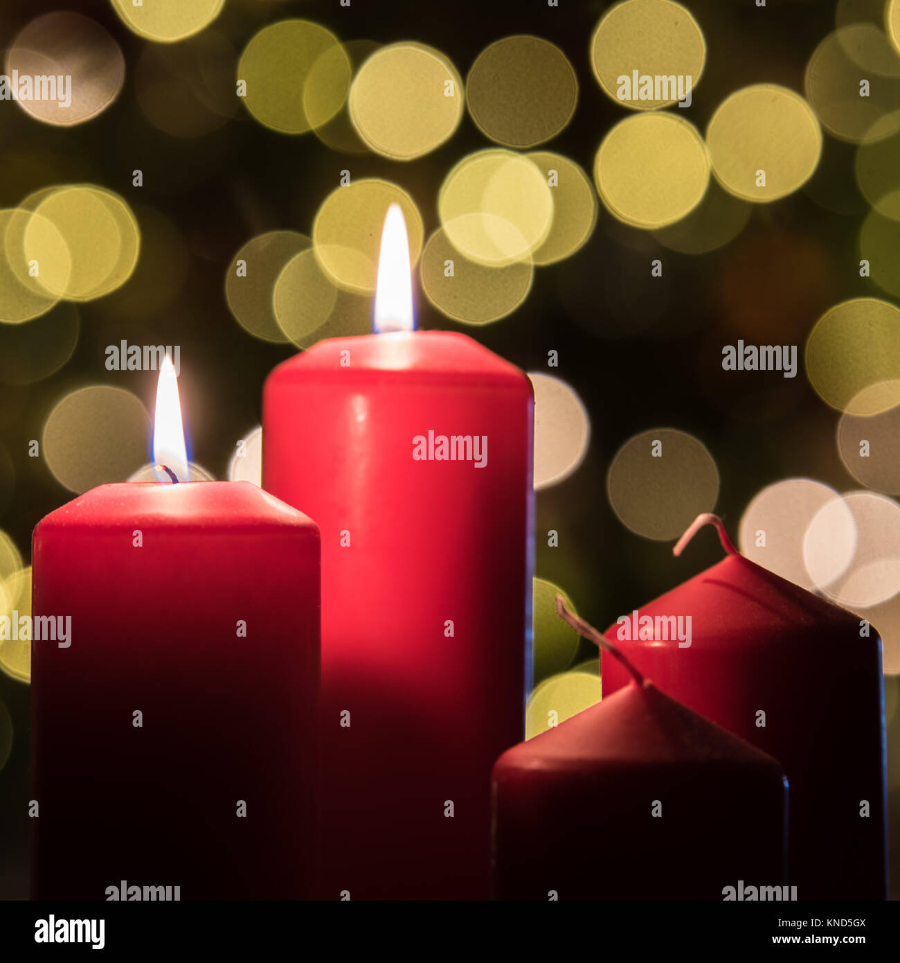 Advent wreath and candles Stock Photo Alamy