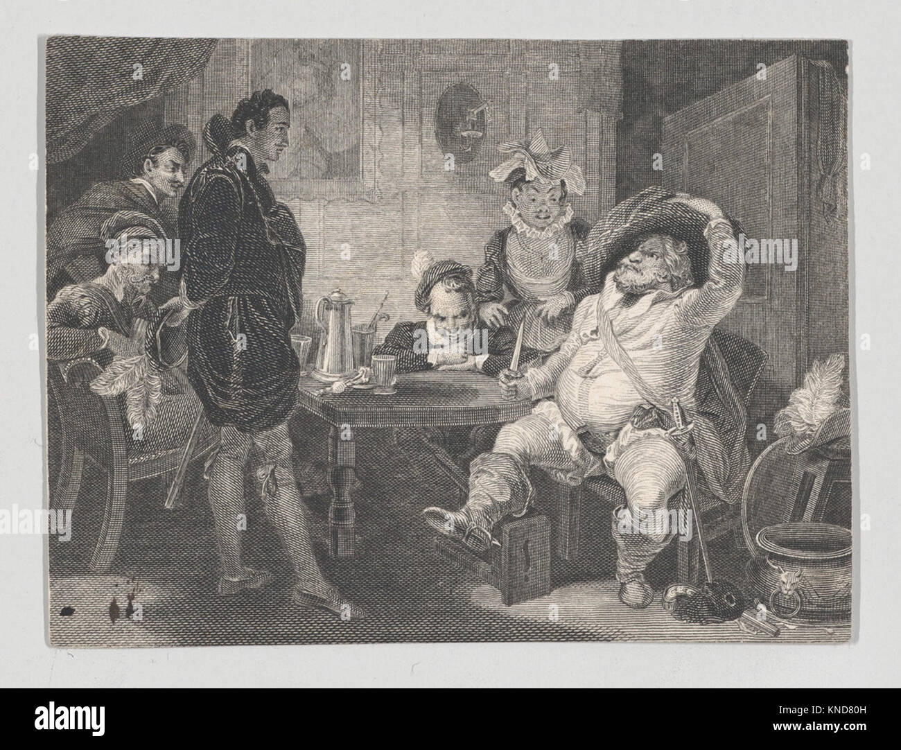 Boar's Head Tavern Prince Hal, Falstaff and Poins (Shakespeare, First