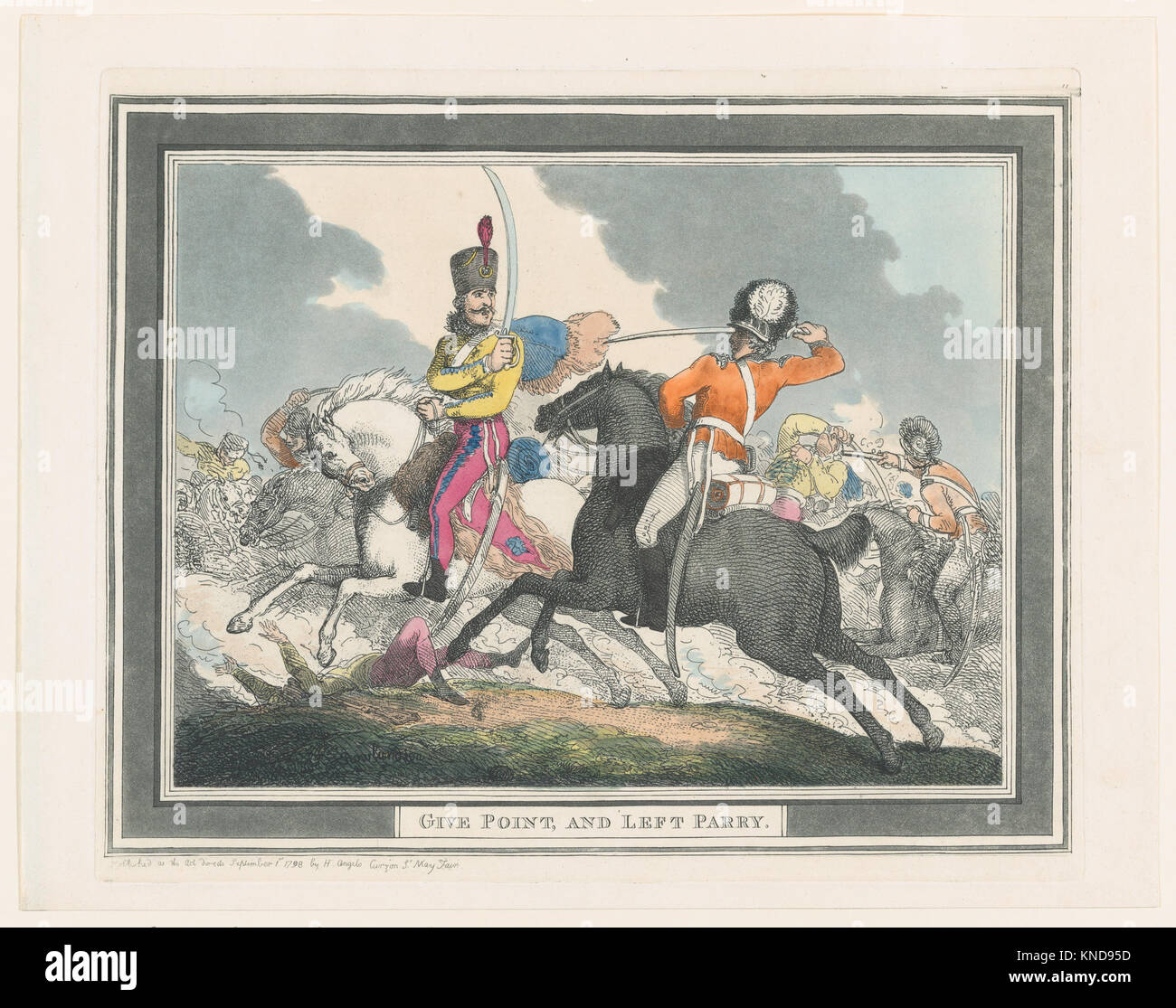 Parry Move This artwork shows the martial moves 'Give Points' and 'Left Parry ...