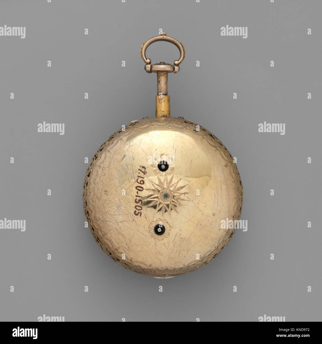 This 19th-century portable clock-watch combines clock and watch ...