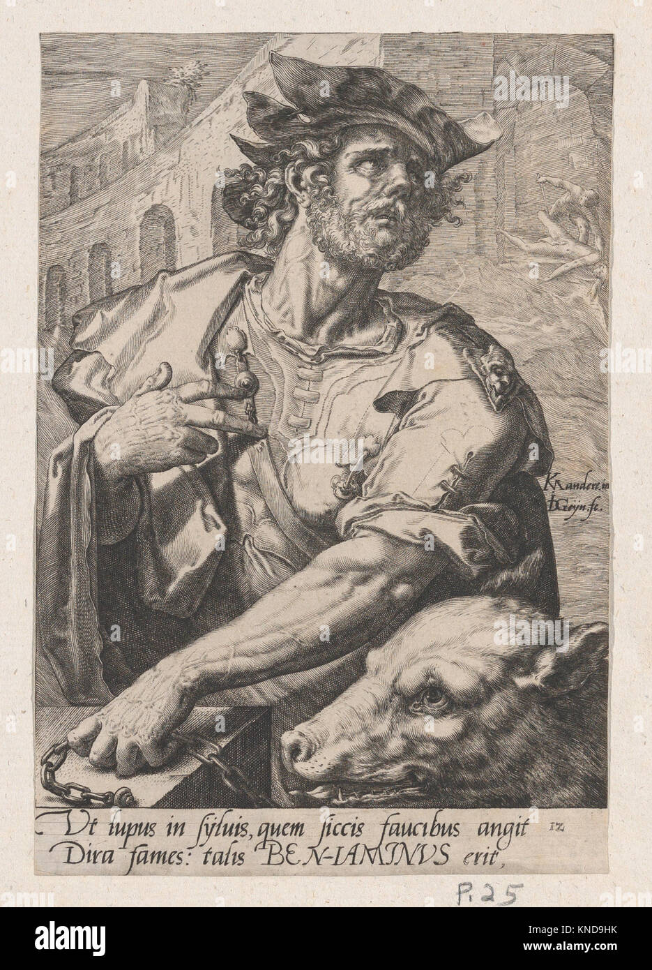 Benjamin, from The Twelve Sons of Jacob Stock Photo - Alamy