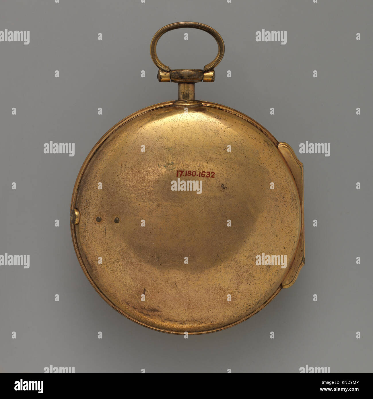 This mechanical clock-watch combines clock and watch features ...
