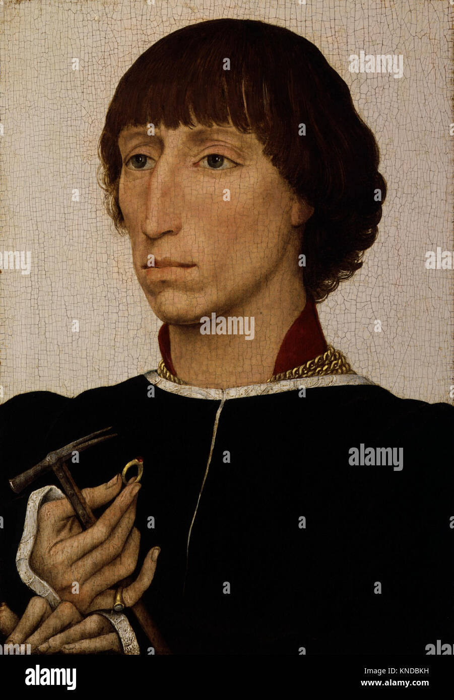 Francesco d'Este (born about 1430, died after 1475) Stock Photo