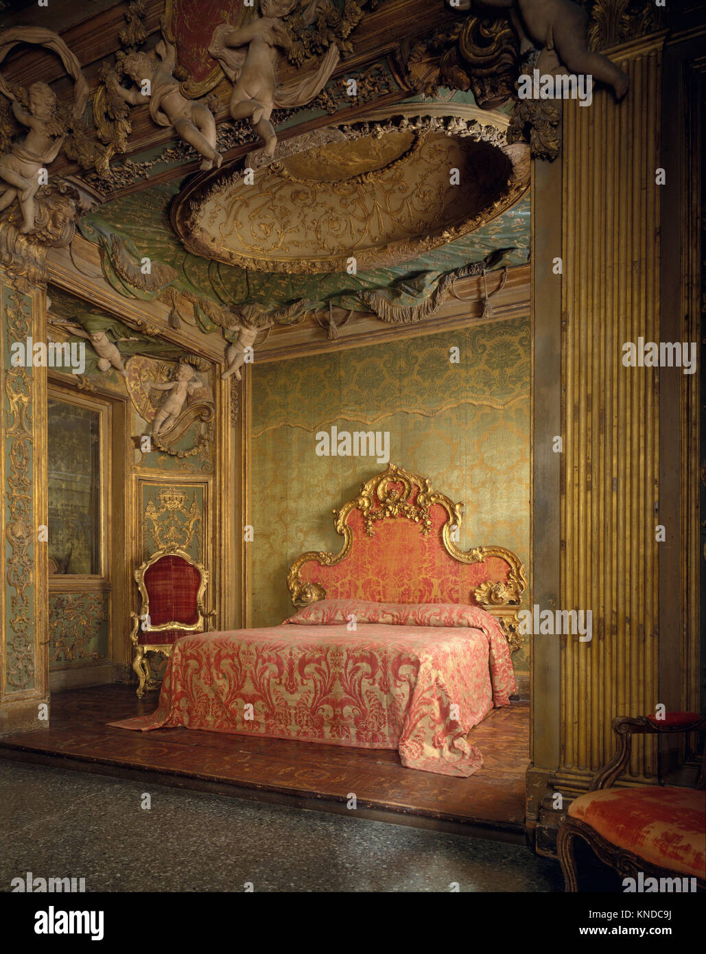 Bedroom from the Sagredo Palace MET DT11665 189164 Artist: Stuccowork ...