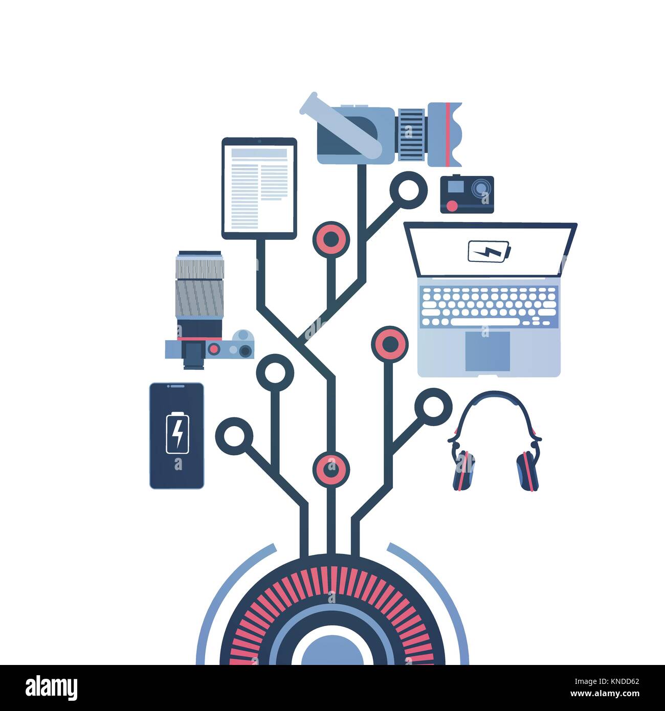 Photo icon of an electric power accumulator Stock Vector Images Alamy