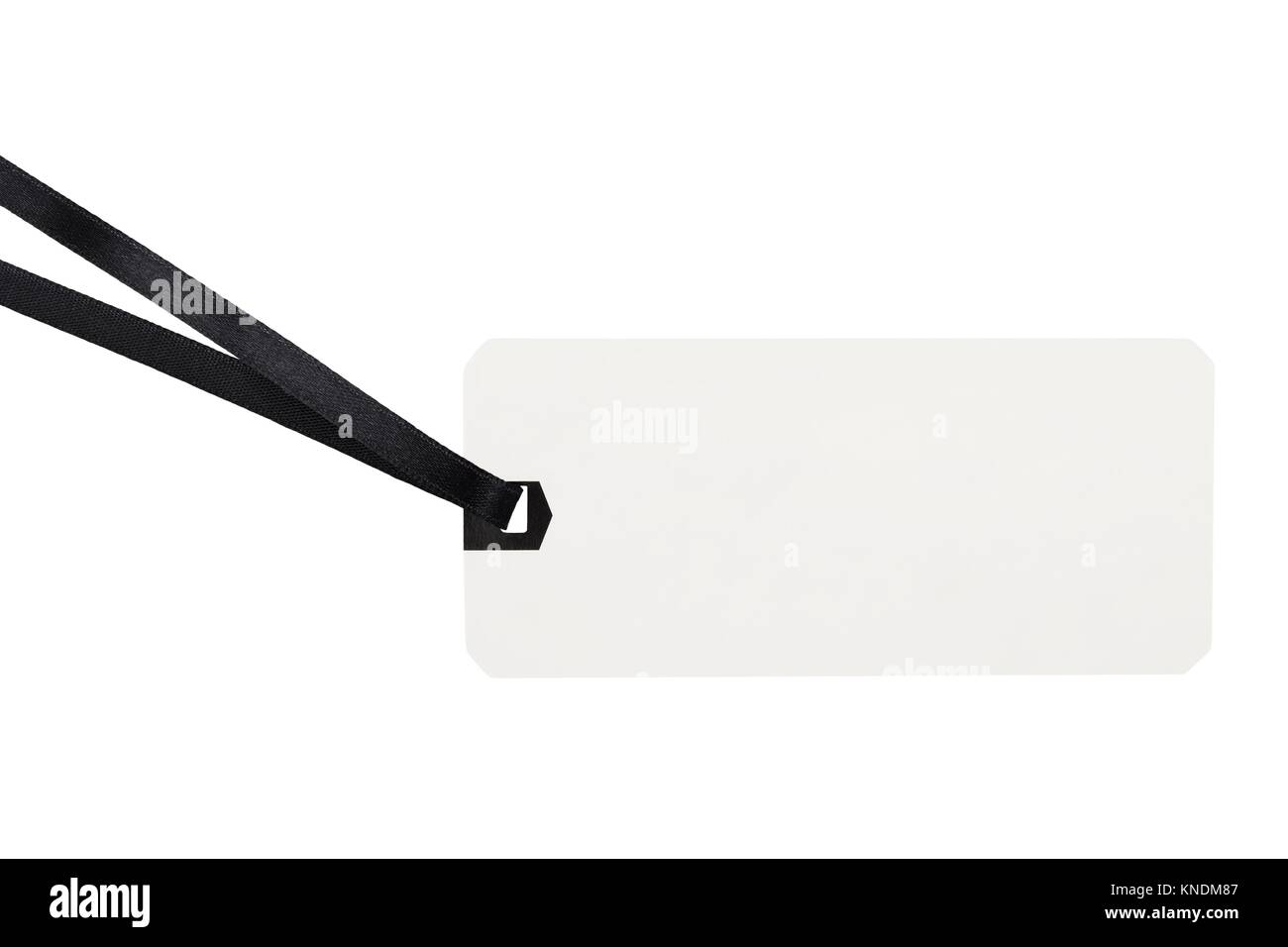 Blank price tag on white background Stock Photo - Alamy