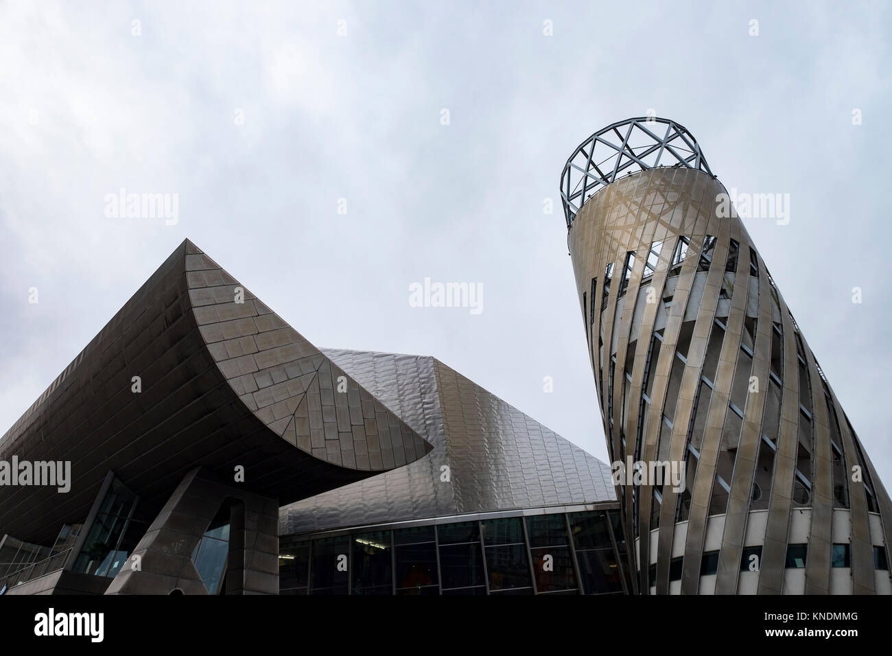 Lowry Museum Media City Manchester Stock Photo Alamy
