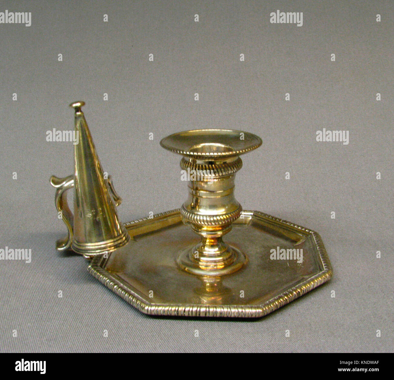 Chamber candlestick. Maker John Parker (British, active 175977