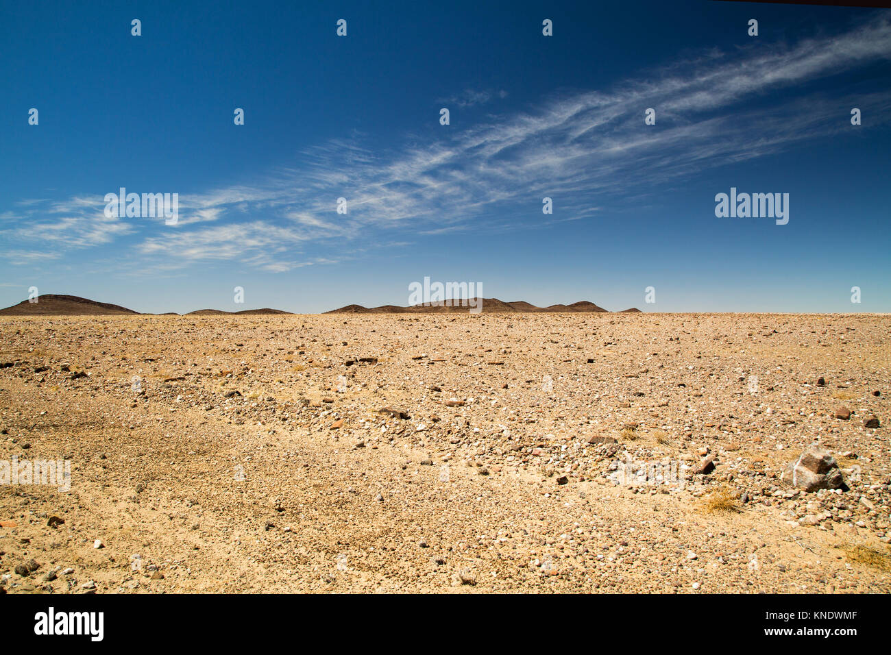 landscape in damaraland Namibia Stock Photo