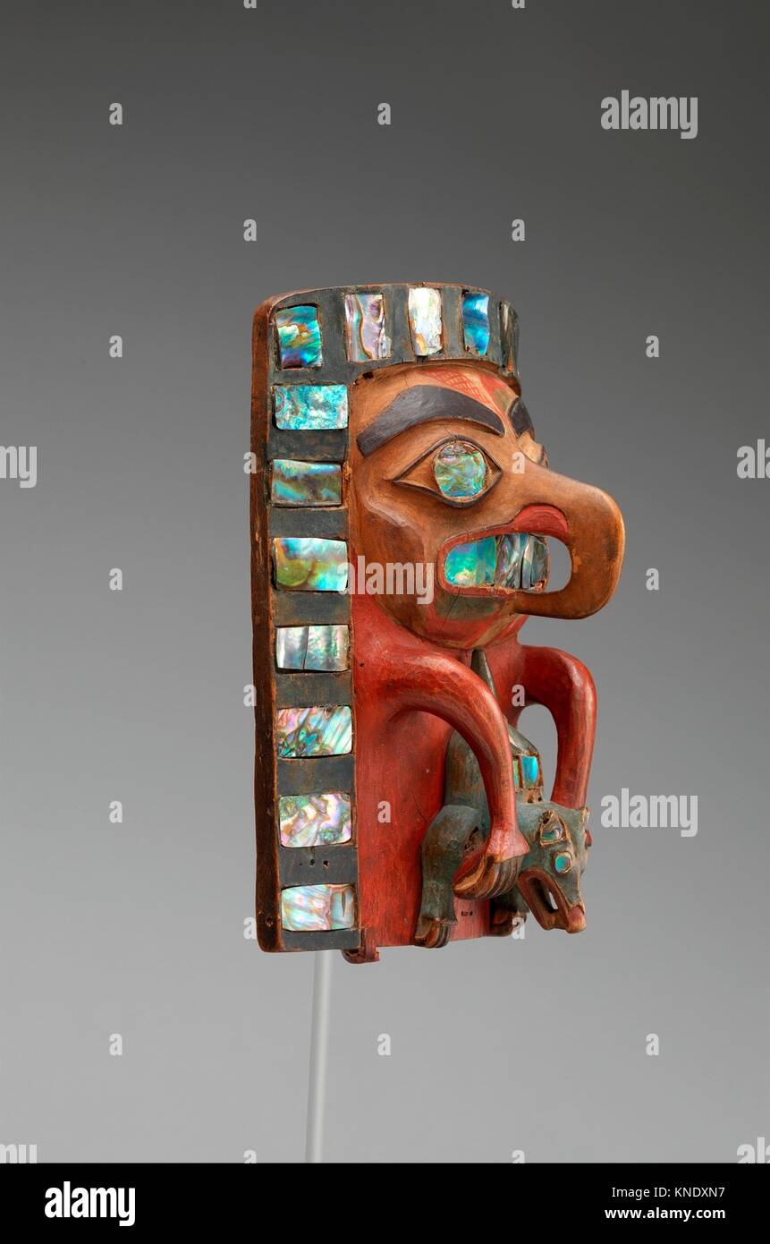 Headdress Frontlet. Date 188090; Geography Canada, British Columbia