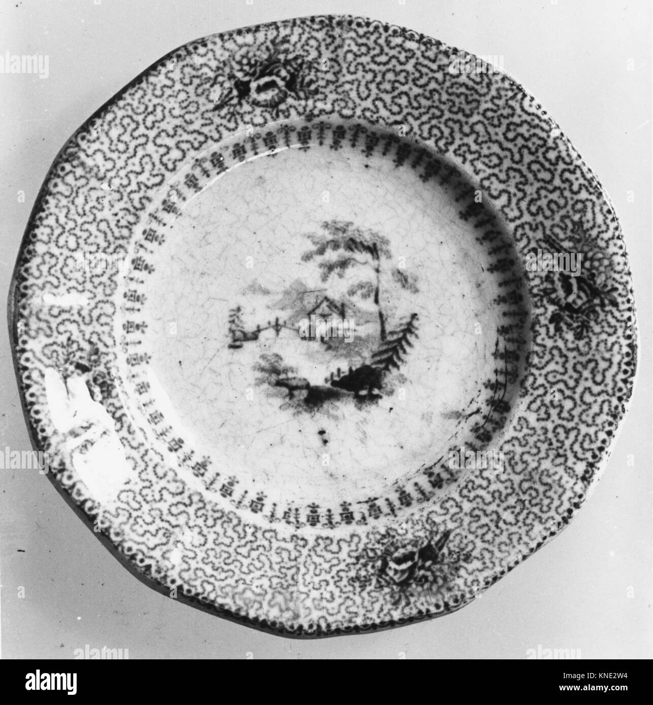 Cup Plate MET 123823 6022 Stock Photo Alamy