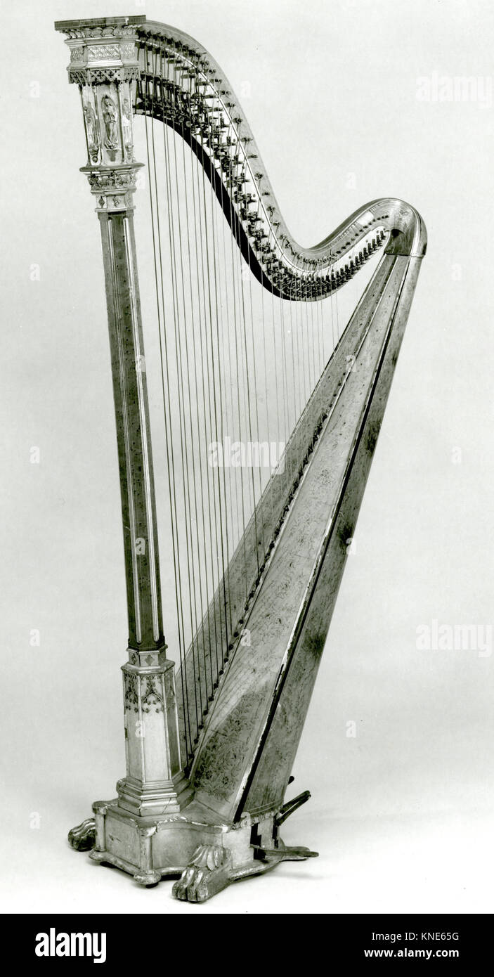 Mets Instruments The MET's harp is an ancient stringed instrument, exemplifying ...