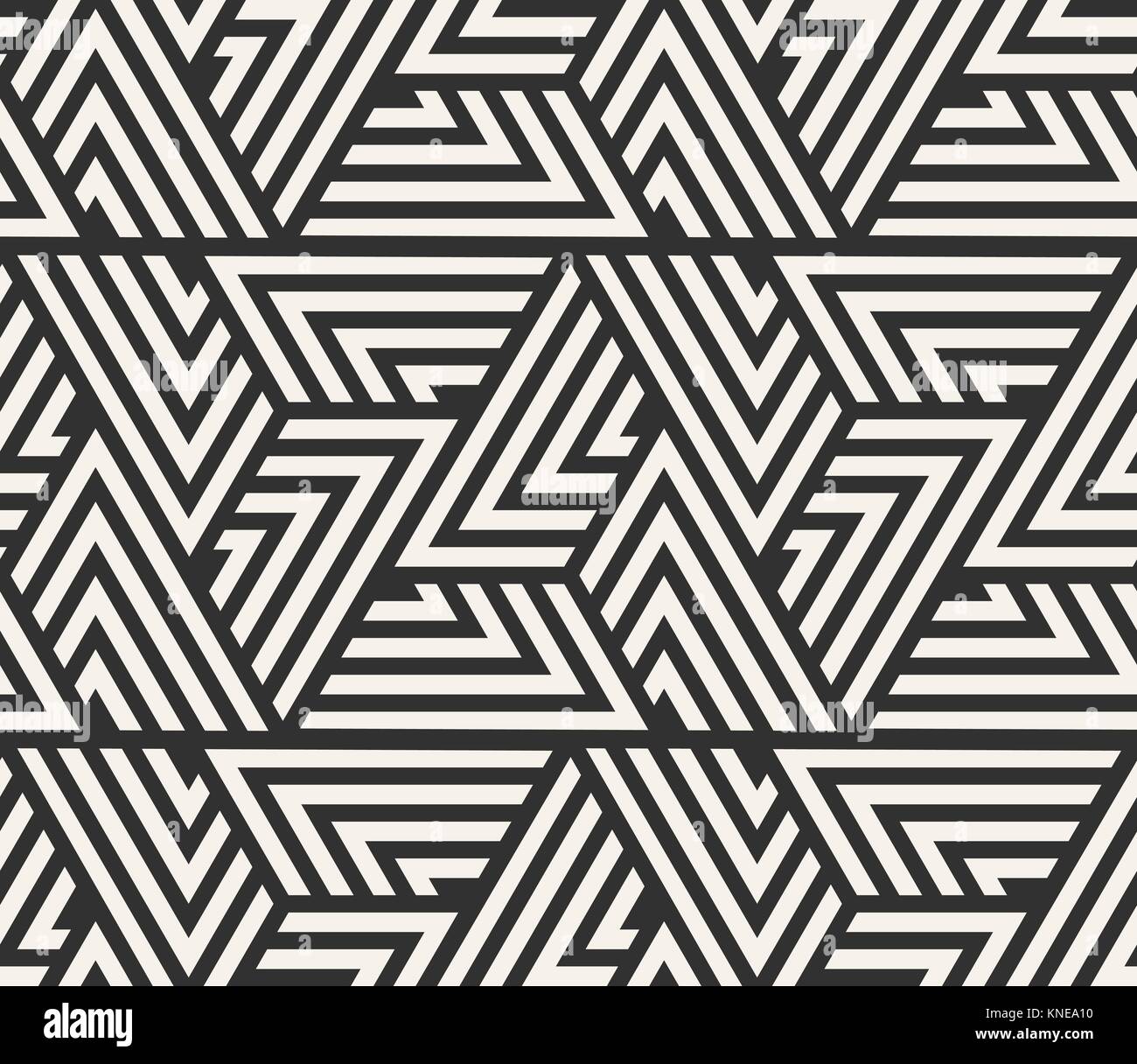 Vector seamless lines pattern. Modern stylish triangle shapes texture ...