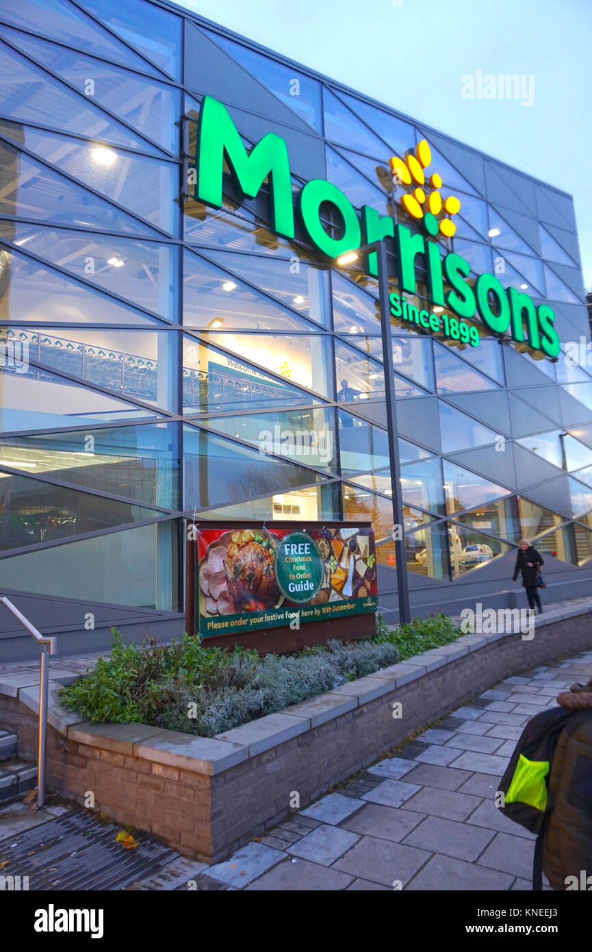 Morrisons superstore in Colindale, Edgeware Road, London, United