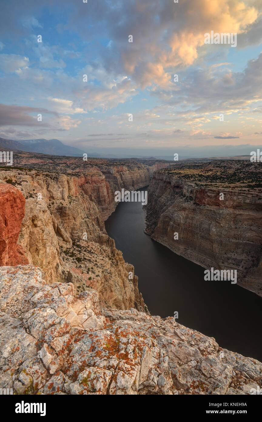 Bighorn River, Bighorn Canyon National Recreation Area, Montana, United States Stock Photo