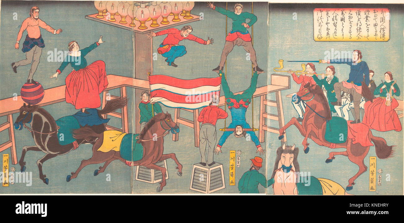 Yokohama circus hi-res stock photography and images - Alamy