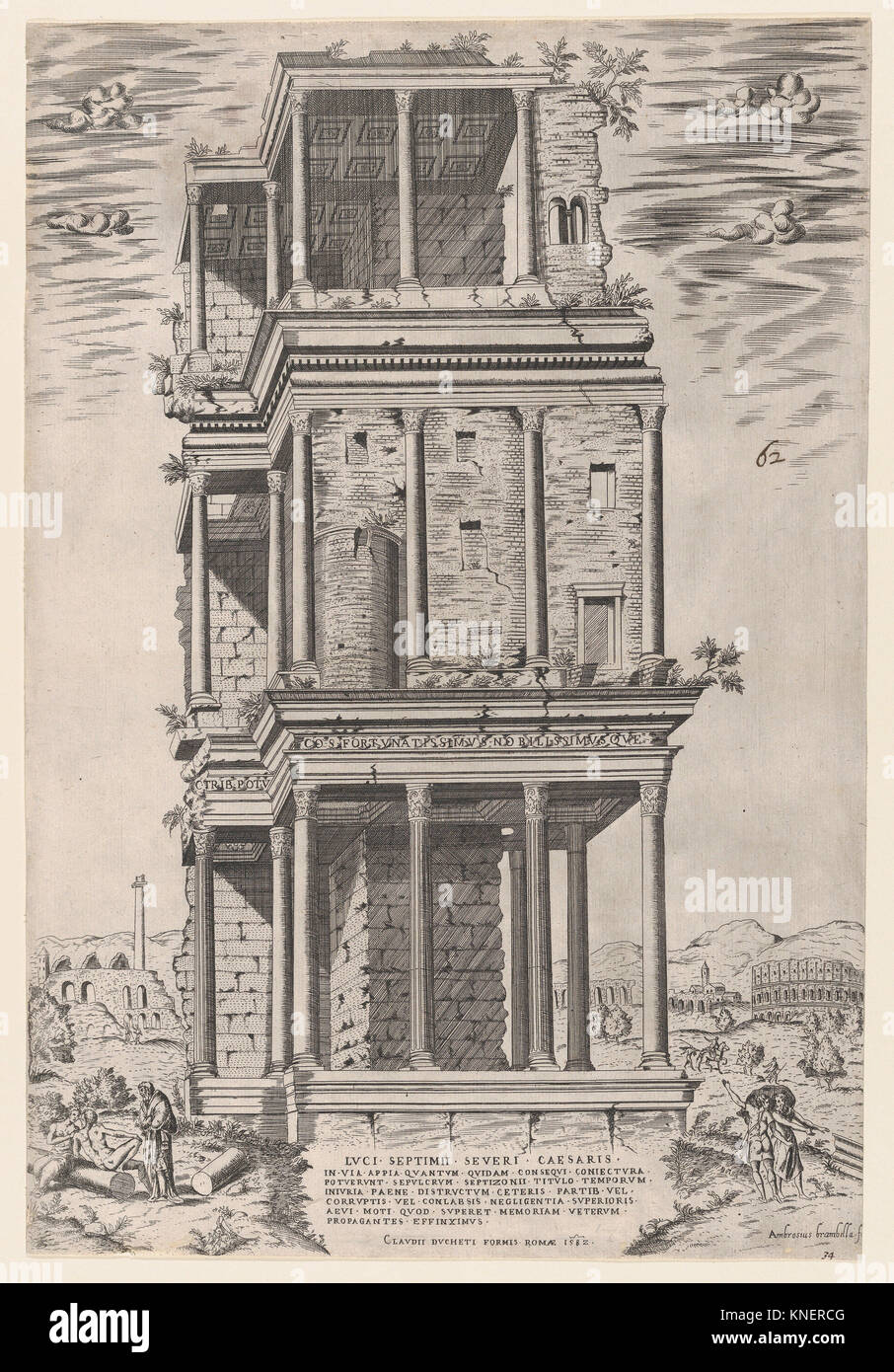Speculum Romanae Magnificentiae: The Septizodium. Series/Portfolio ...