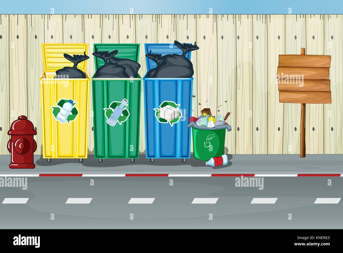Мультфильм про мусор