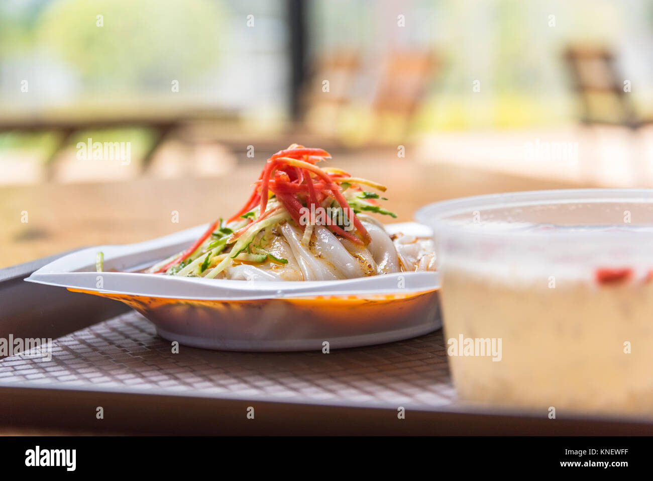 Traditional Chinese food ,cold rice noodles Stock Photo Alamy