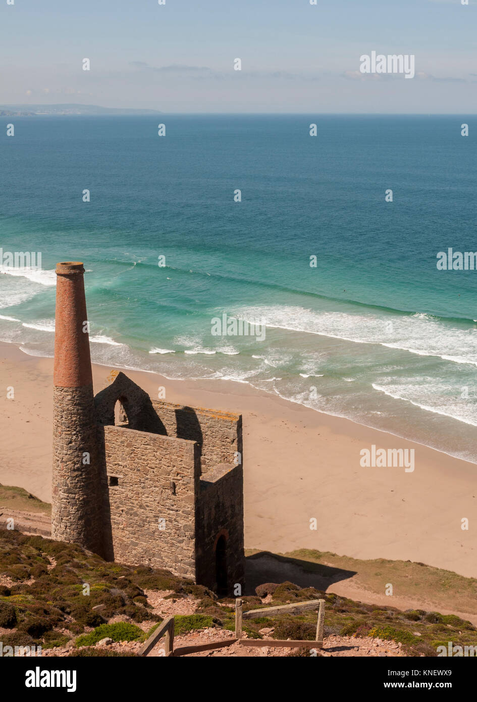 Old Tin Mines, St Agnes, Cornwall, UK Stock Photo Alamy