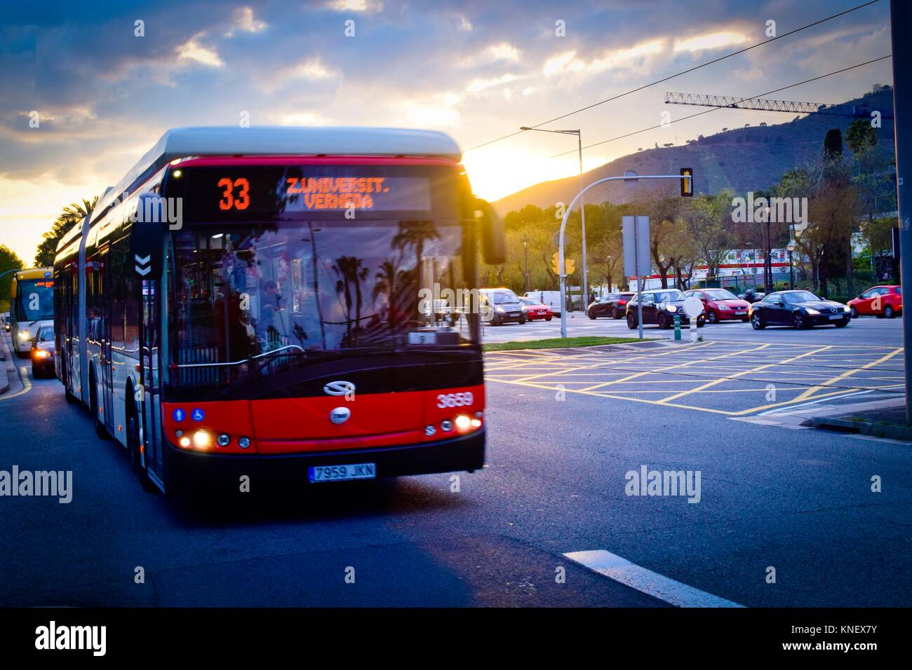 Avenue diagonal, barcelona hi-res stock photography and images - Alamy