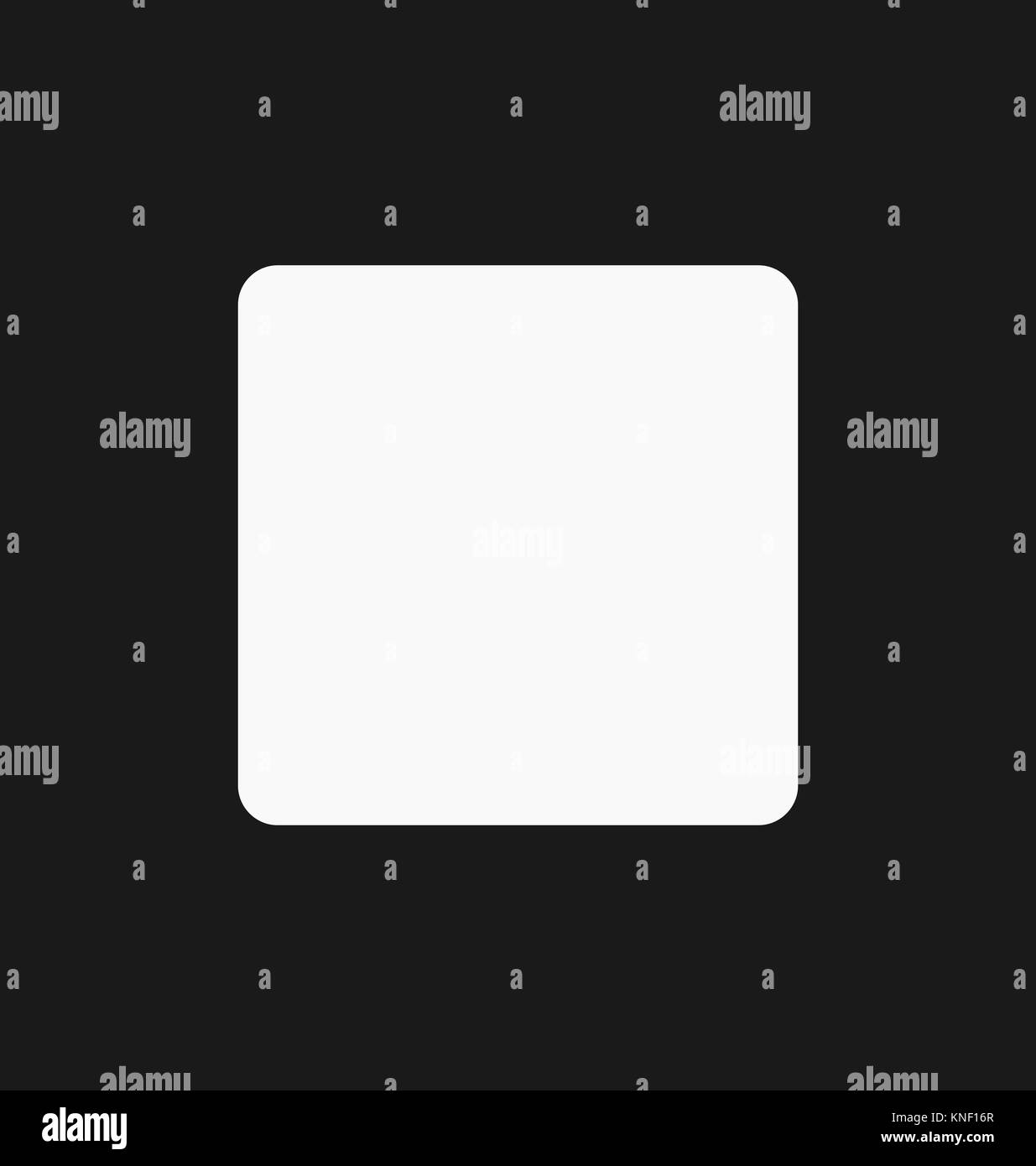 Media player stop button Stock Vector Image & Art - Alamy