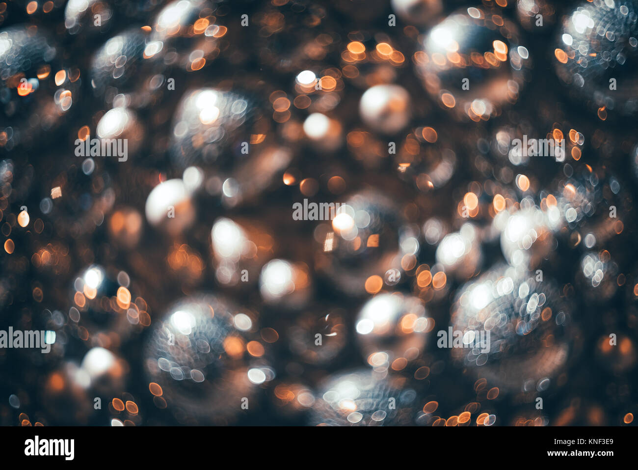 Bokeh. New Year bokeh background. Abstract background with colorful bokeh. Defocused lights. Background for Christmas cards. Beautiful blurred christm Stock Photo