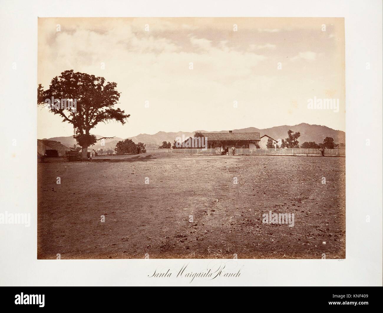 Santa Margarita Ranch. Artist Carleton E. Watkins (American, 18291916