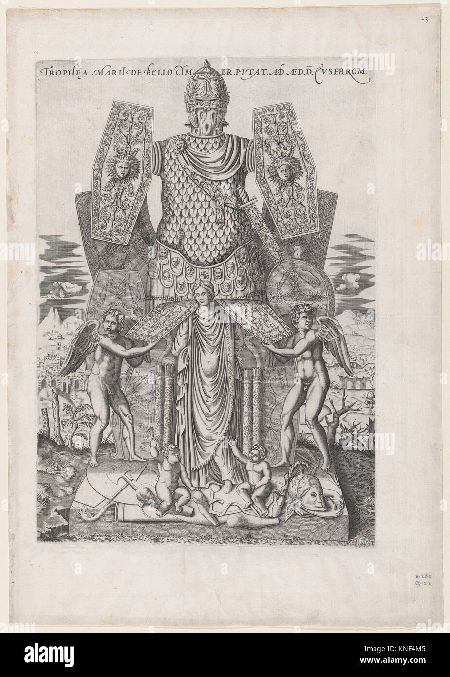 Speculum Romanae Magnificentiae Trophies of Marius. Series/Portfolio Speculum Romanae