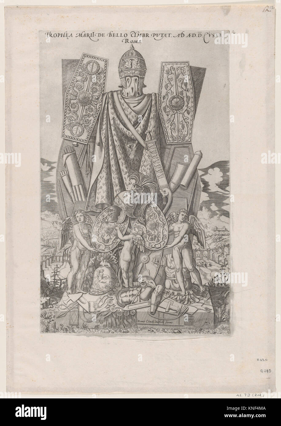 Speculum Romanae Magnificentiae Trophies of Marius. Series/Portfolio Speculum Romanae