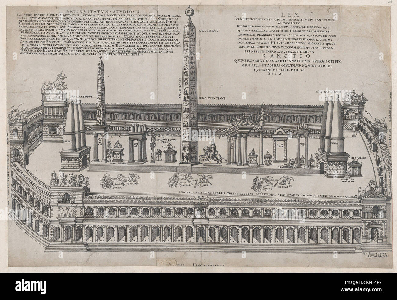 Speculum Romanae Magnificentiae Circus Maximus. Series/Portfolio Speculum Romanae