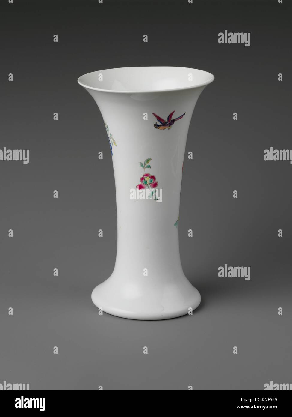 Beaker. Date 176065; Geography Probably made in Bristol, Bristol