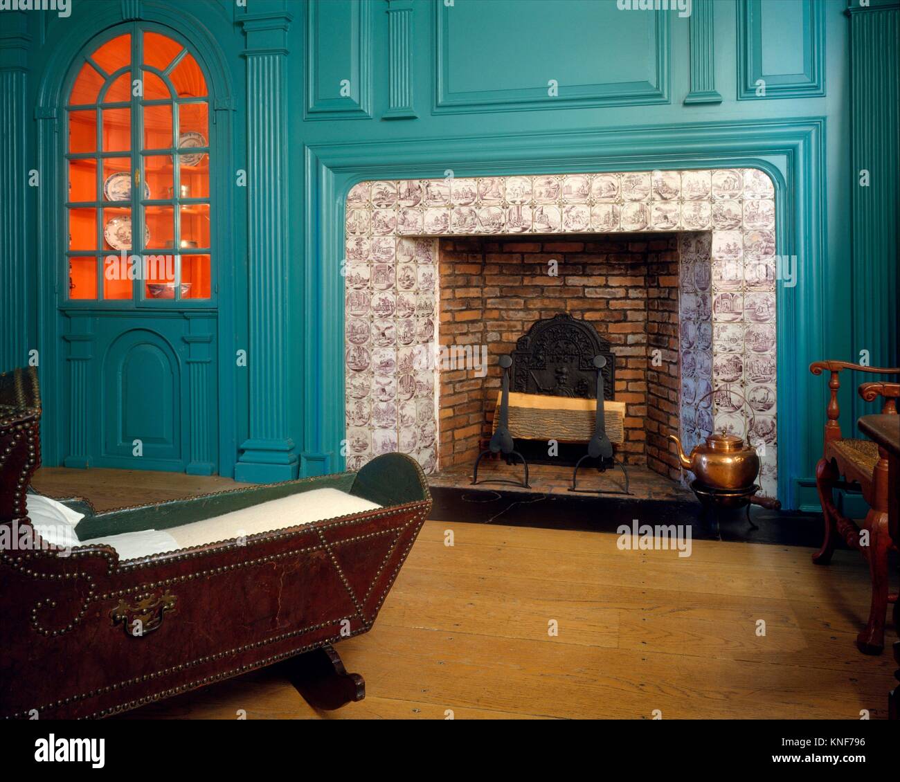 Fireplace Wall Paneling Stock Photos Fireplace Wall Paneling