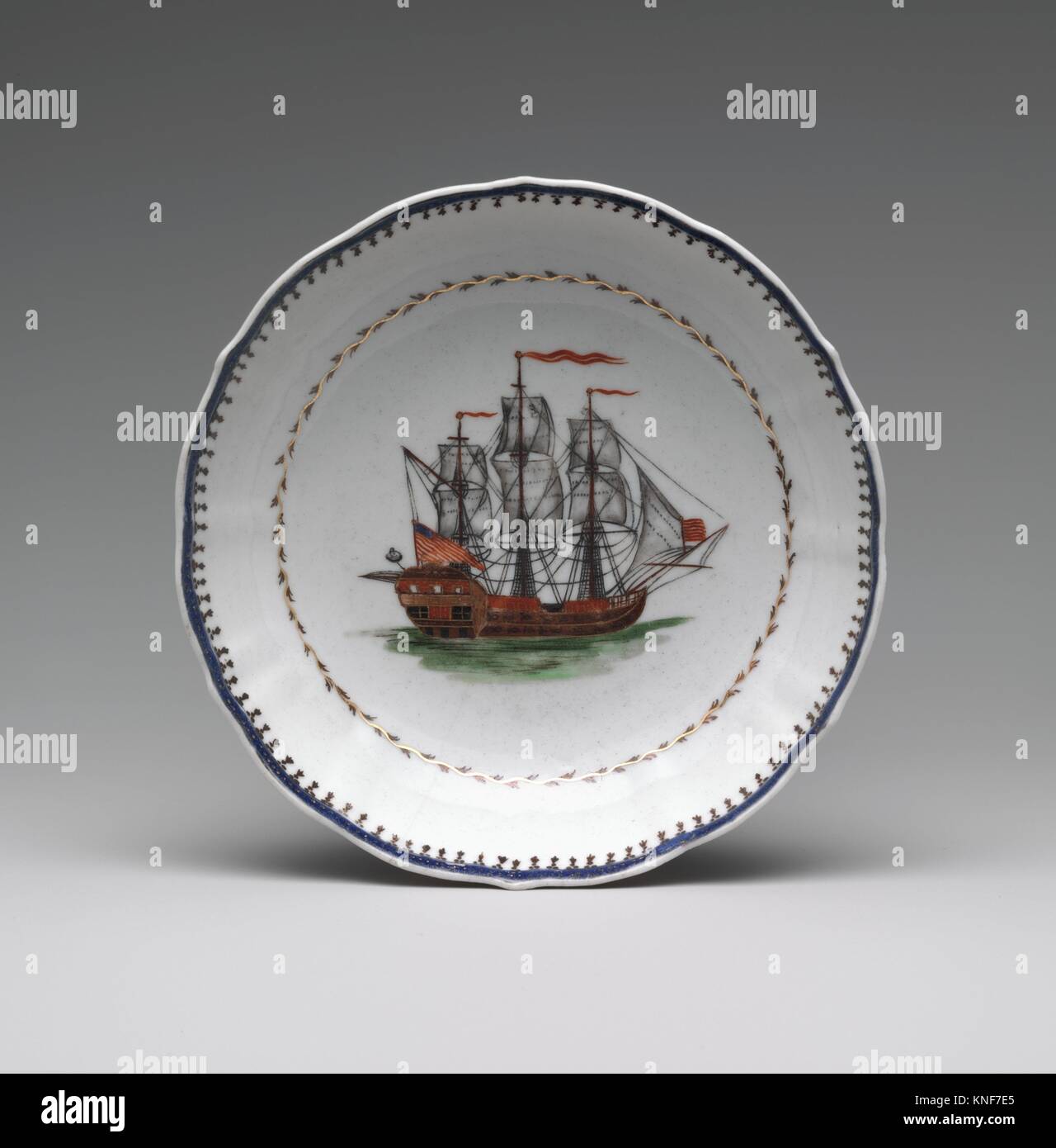 Saucer. Date ca. 1790; Geography Made in China; Culture Chinese