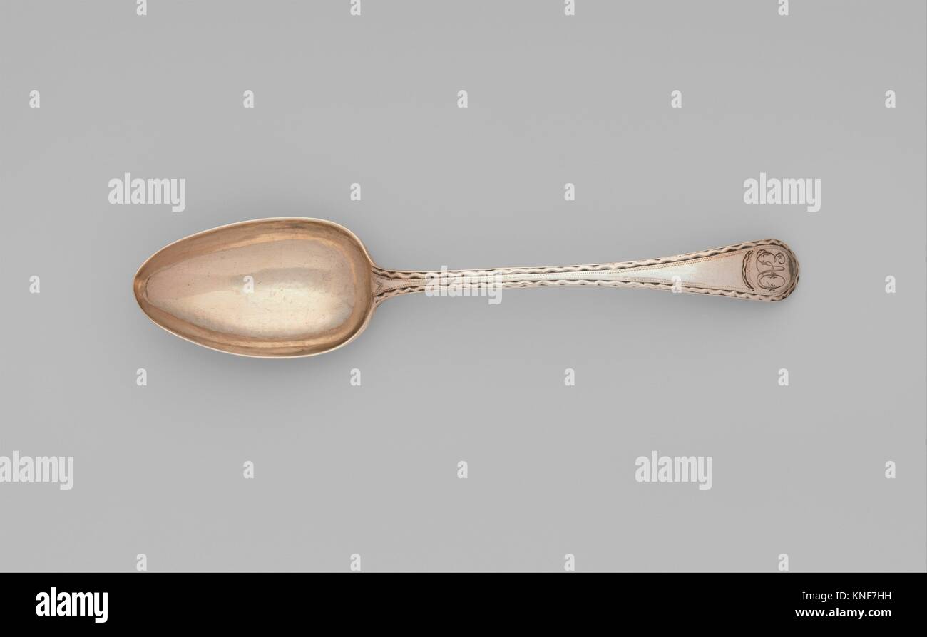 Spoon. Maker Paul Revere Jr. (American, Boston, Massachusetts 1734