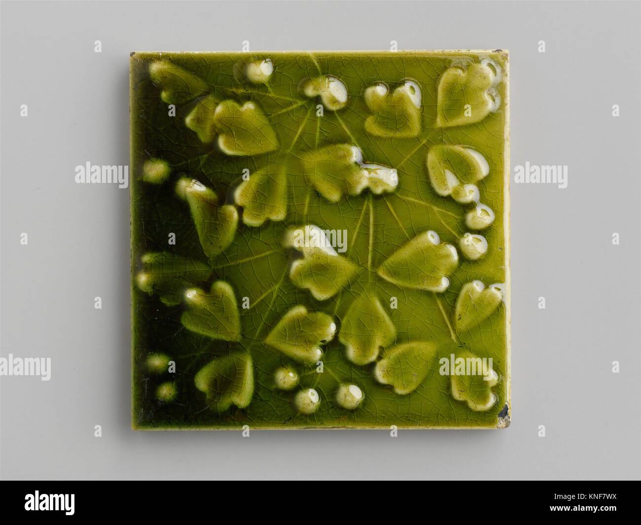 Tile. Maker J. and J. G. Low Art Tile Works (18771907); Date ca