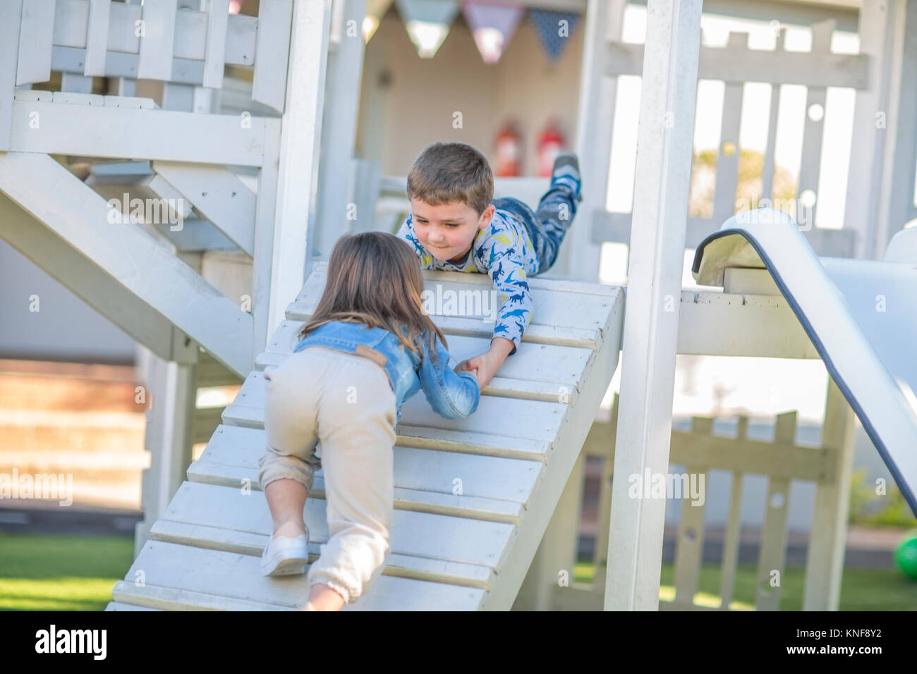 preschool climbing frame