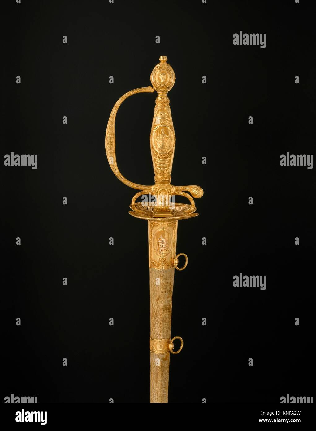 Workshop of Ahmed Tekelü  Short Sword (Yatagan) from the Court of