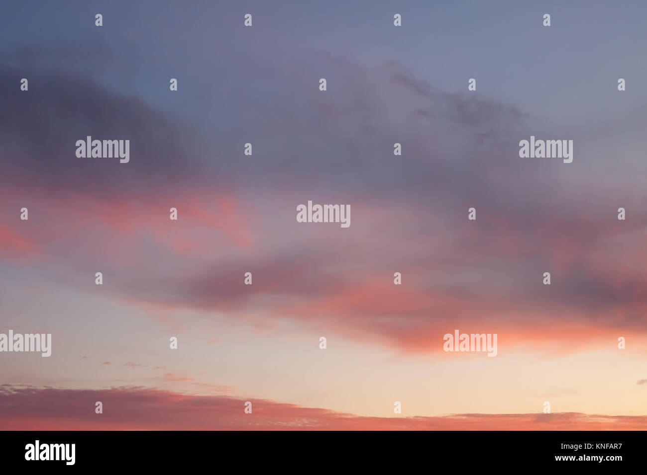 Beautiful sunset sky with clouds Stock Photo - Alamy