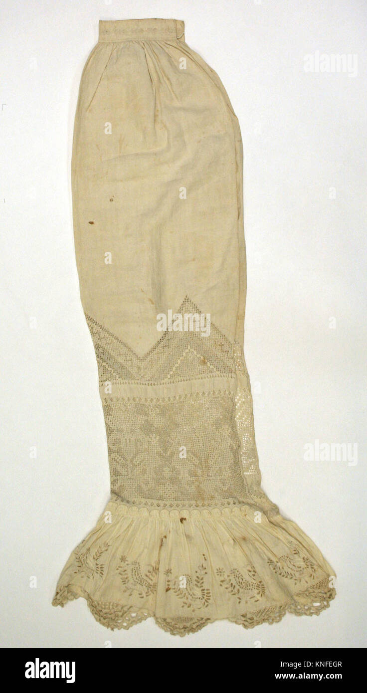This apron illustrates domestic textile craftsmanship, protective ...