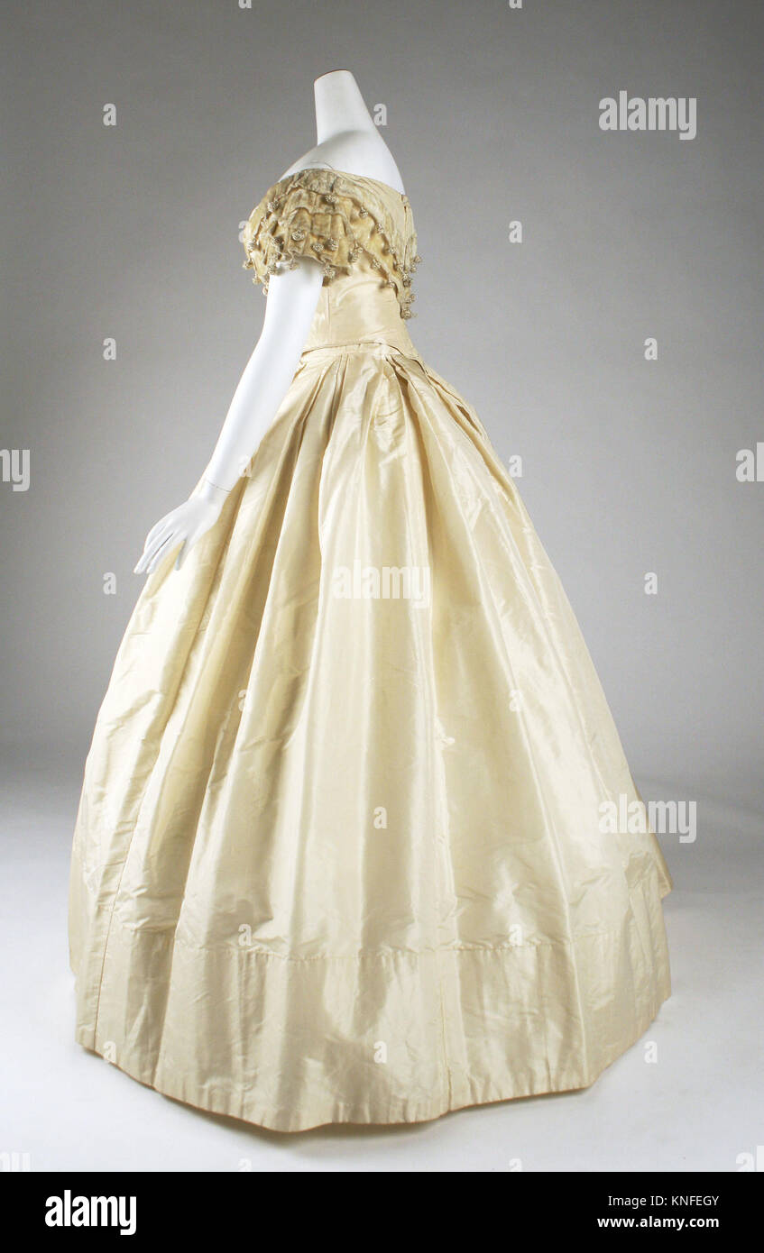 This dress is a preserved example of historical clothing, reflecting ...