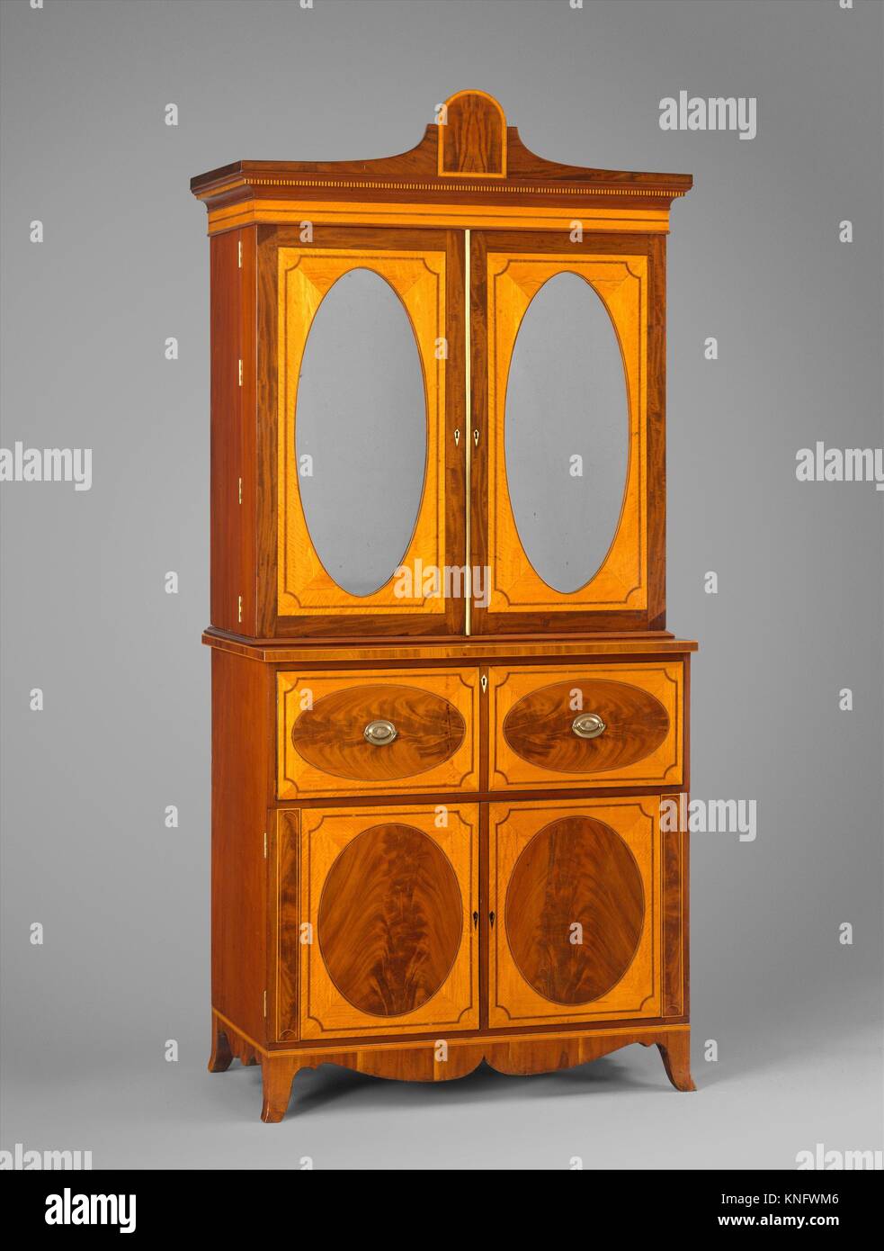 Desk and Bookcase. Maker John Davey (active ca. 17971822); Maker