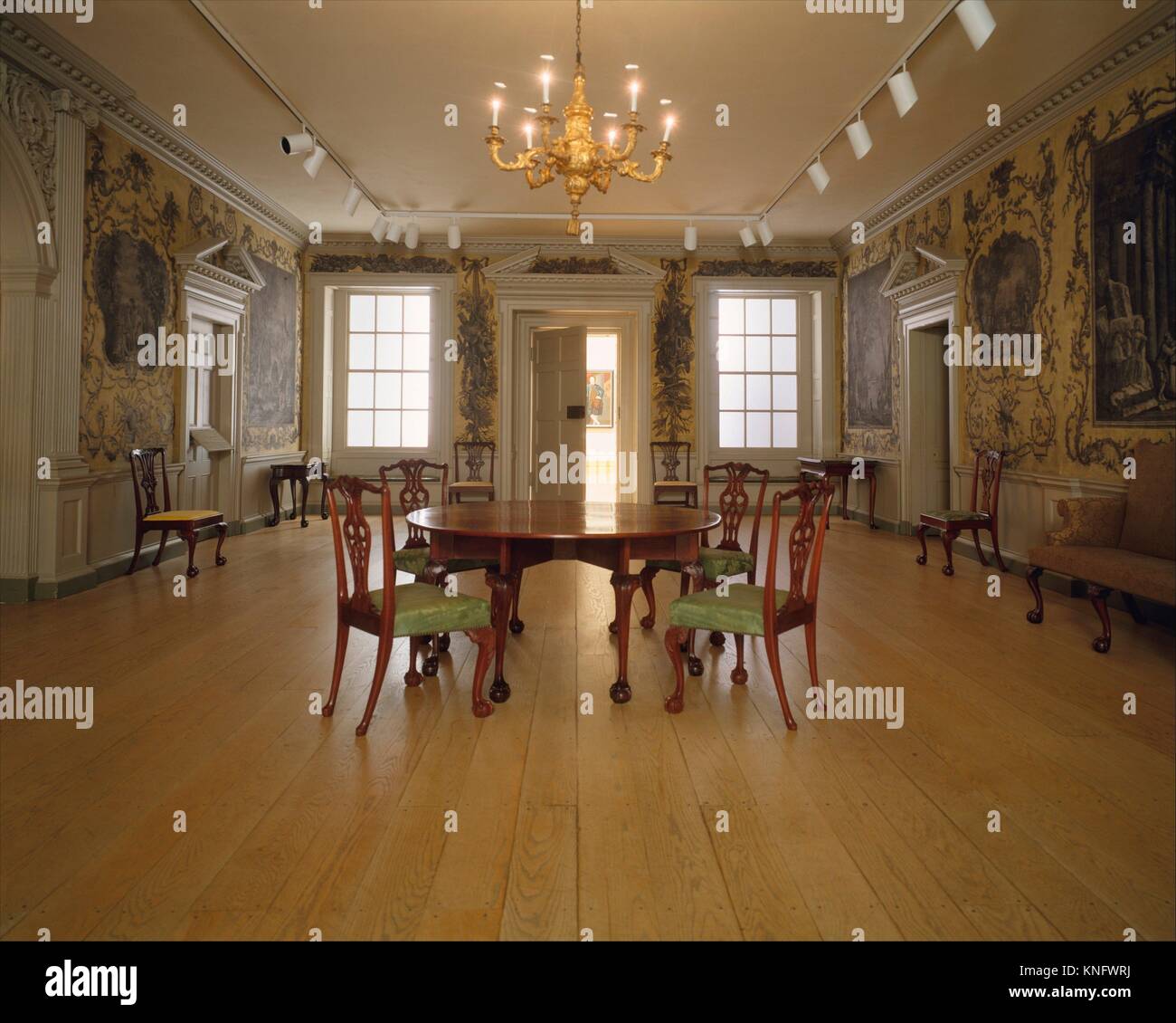 Door from the Great Hall of Van Rensselaer Manor House, Albany, New