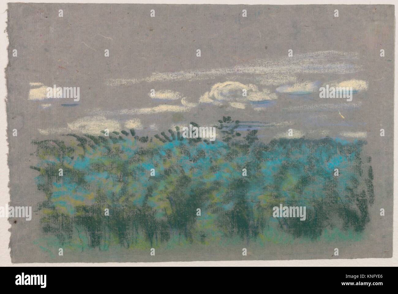 Blue Thicket. Artist Arthur B. Davies (American, Utica, New York 1862