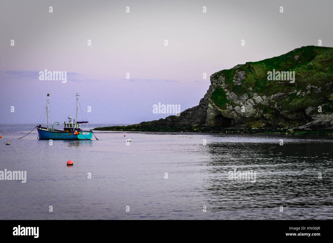 Lonely boat fishing hi-res stock photography and images - Alamy
