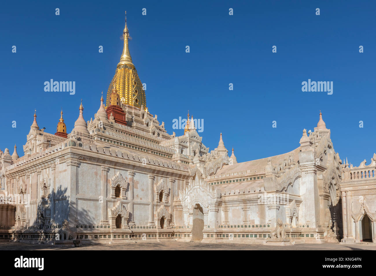Ananda Temple, Bagan, Mandalay, Myanmar, Asia Stock Photo