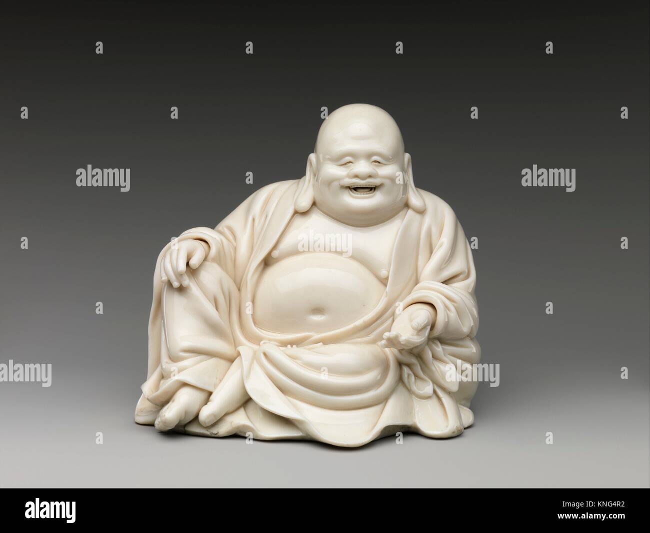 Buddhist Monk Budai. Period: Qing dynasty (1644-1911); Date: 17th ...