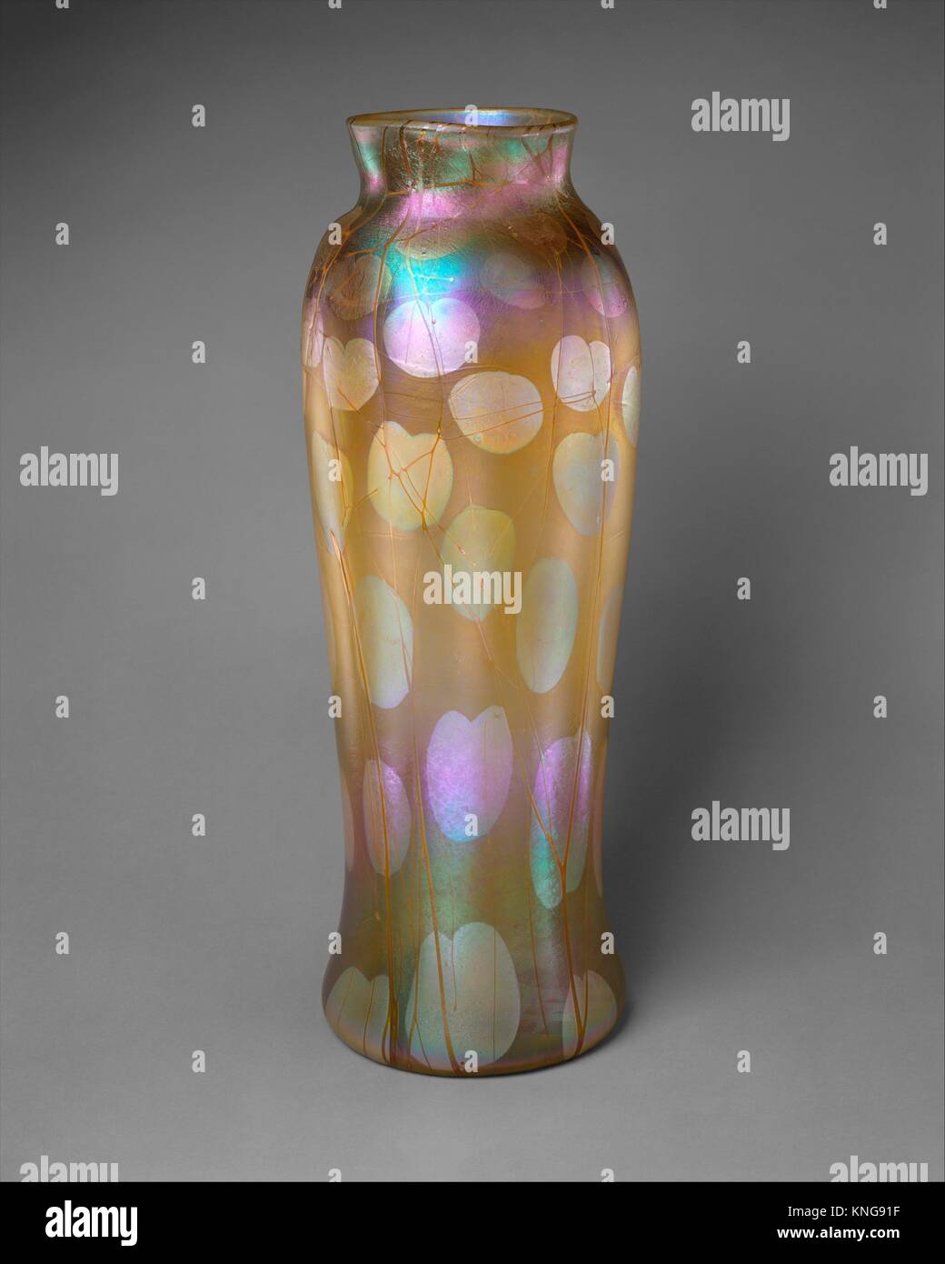 Vase. Designer Designed by Louis Comfort Tiffany (American, New York