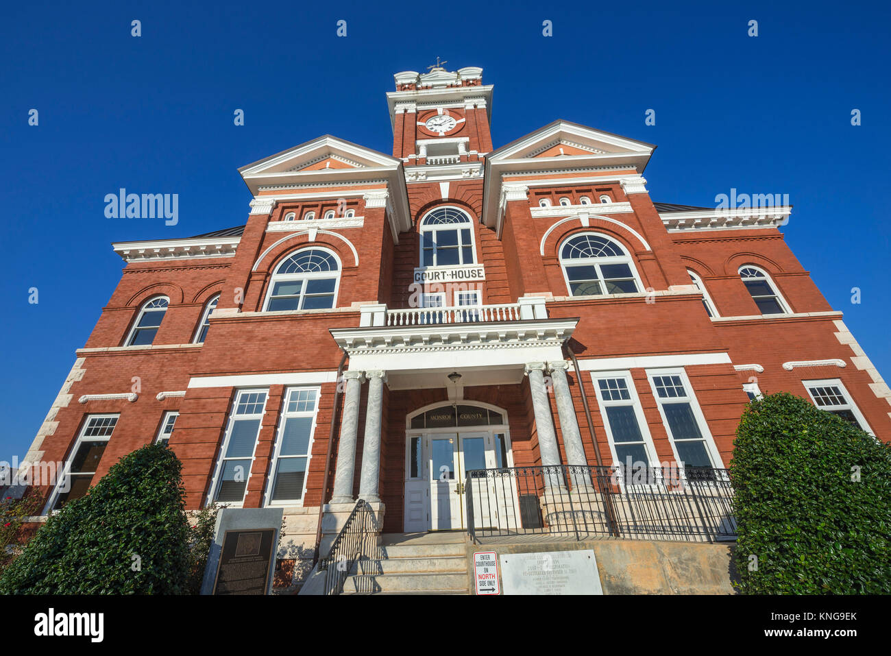 Monroe County Courthouse in Forsyth, was built in 1896 and is