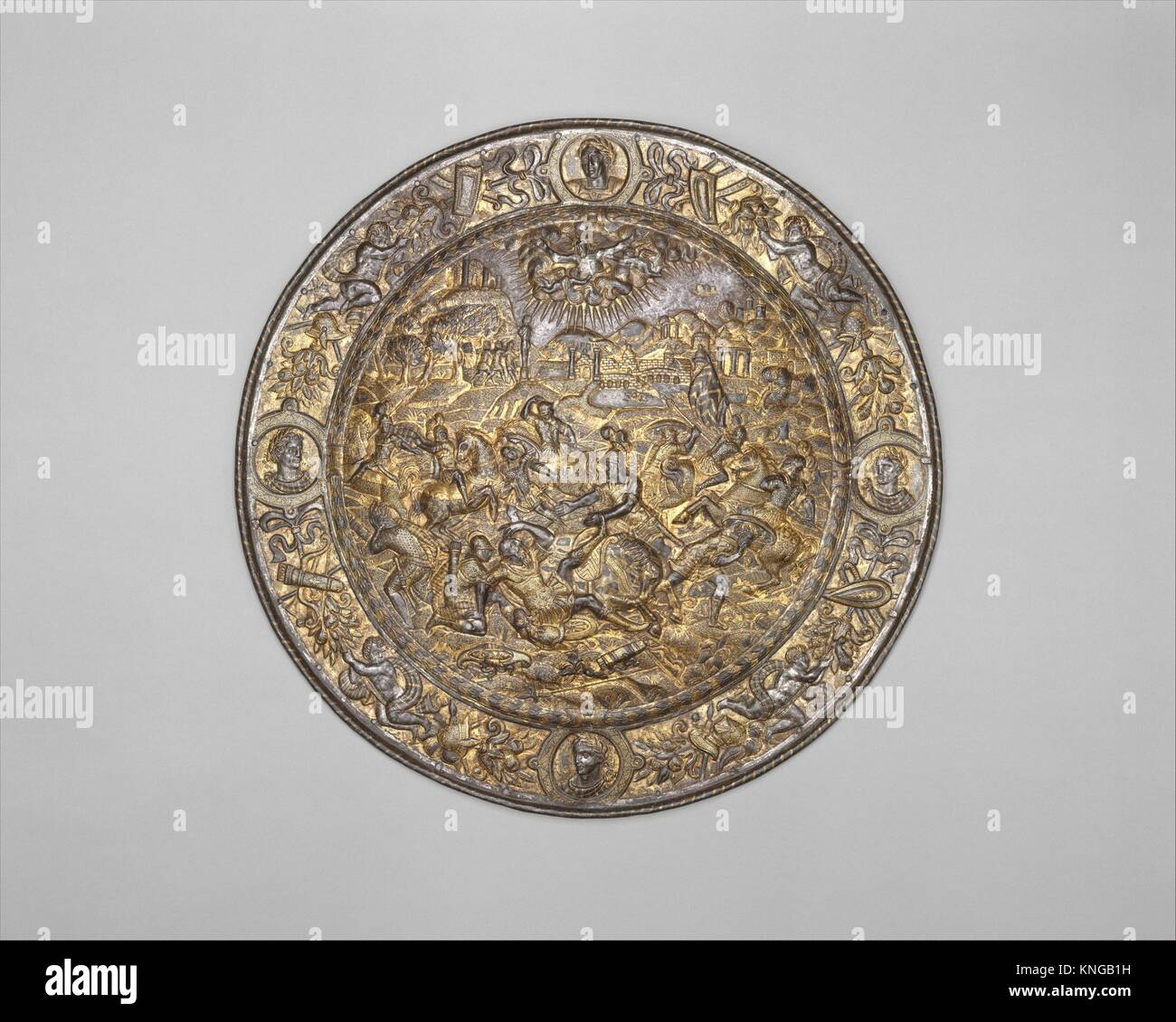 Shield Depicting the Conversion of Saint Paul. Date ca. 1570